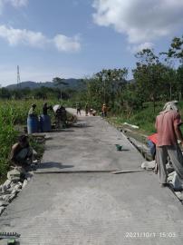 KEGIATAN PEMBANGUNAN COR RABAT JALAN DI 3 PADUKUHAN